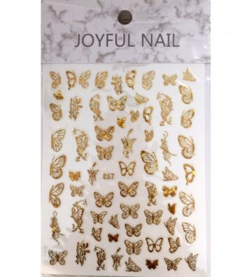 Nail art sticker - vlinder...